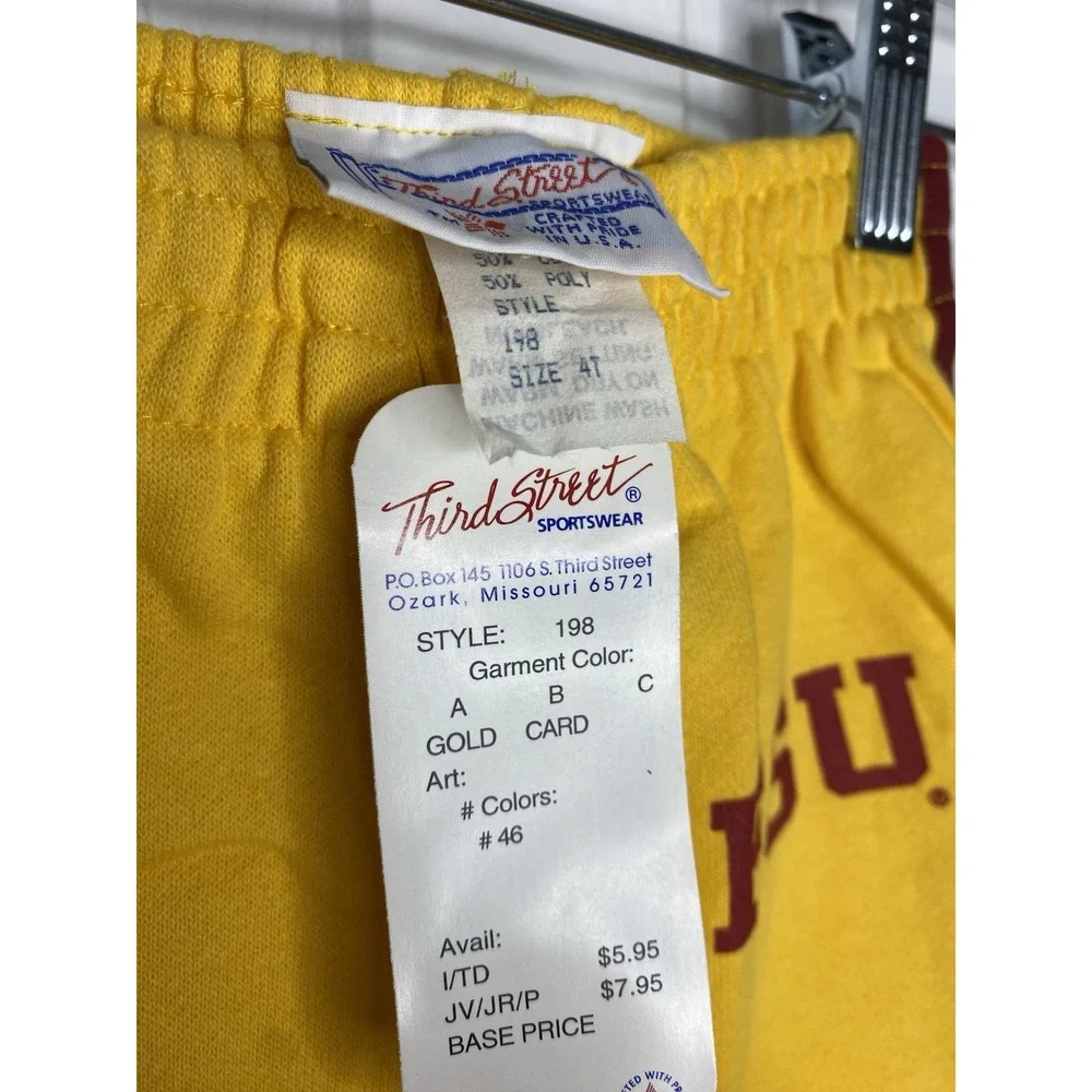 NCAA Toddler Florida State University Football Pants Yellow‎ Size 4T New